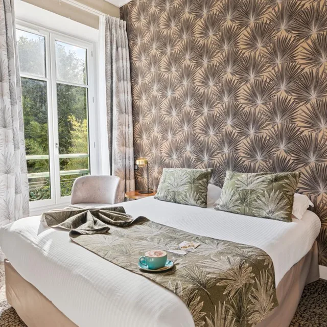غرفة قياسية بسرير مزدوج بإطلالة على الحديقة، Villa Victoria Hotel 7/10