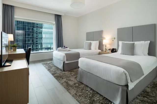3 Bedrooms, Executive, Residence, King Bed, Partial Sea View, Centara West Bay Hotel and Residences Doha 2/5
