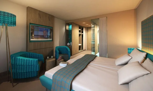 غرفة بسرير كينج، Hotel Bornmuhle 4/6