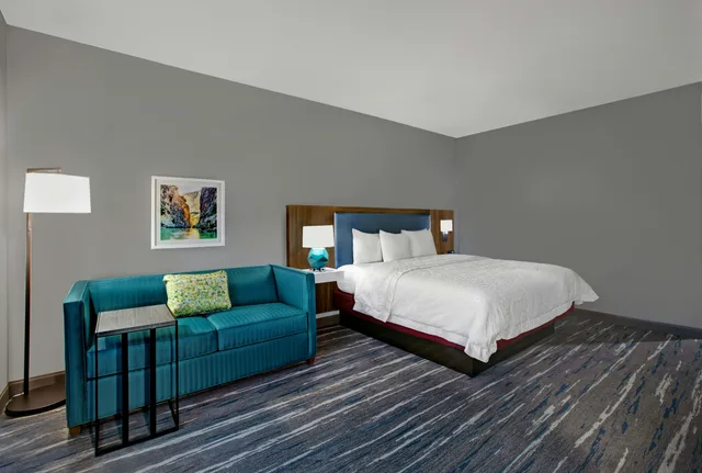 غرفة بسرير كينج لذوي الإعاقة، Hampton Inn Weslaco 1/2