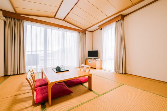 غرفة يابانية بفرشتي فوتون، HOTEL Areaone Koshiki Island 3/4