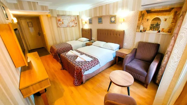 غرفة ديلوكس ثلاثية بثلاثة أسرّة، Hamit Hotel 6/10