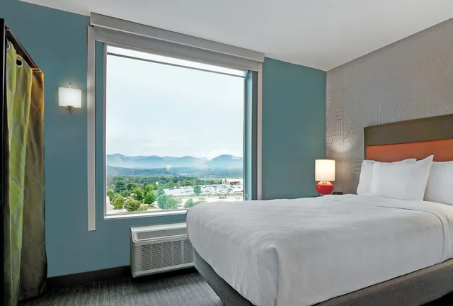 Studio, Queen Bed, Bay View، Home2 Suites By Hilton Asheville Airport 1/4