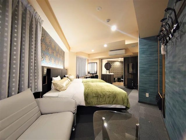 غرفة بريميوم بسريرين مزدوجين مع أريكة، Green Rich Hotel Kyoto Eki Minami 3/4