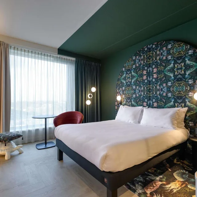 غرفة سوبيريور بسرير مزدوج بإطلالة على المتنزه، ibis Styles Rotterdam Ahoy 3/10