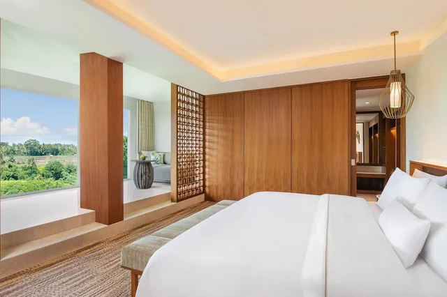 جناح بسرير كينج بإطلالة على الحديقة بشرفة، The Westin Resort & Spa Ubud Bali 1/3