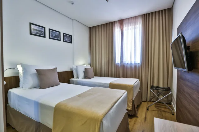 غرفة قياسية مفردة بسريرين منفصلين، Nobile Inn London Anapolis 2/3