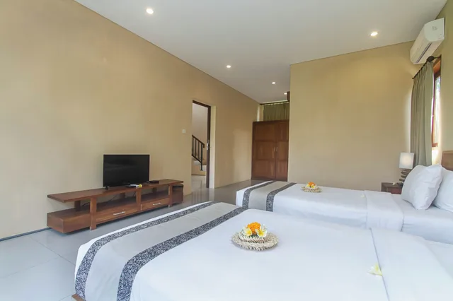 2 Bedrooms, Family, Villa, King and Twin Beds, Rice Field View, Kabinawa Ubud Villas and Cafe 4/9