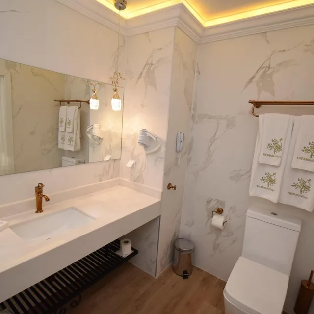 غرفة متصلة بانورامية بإطلالة على البحر، Hotel Eco Therma Village 9/10