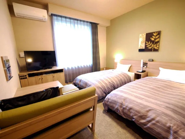 Room, Twin Beds, New Building، Route Inn Grantia Wakamiya 1/2