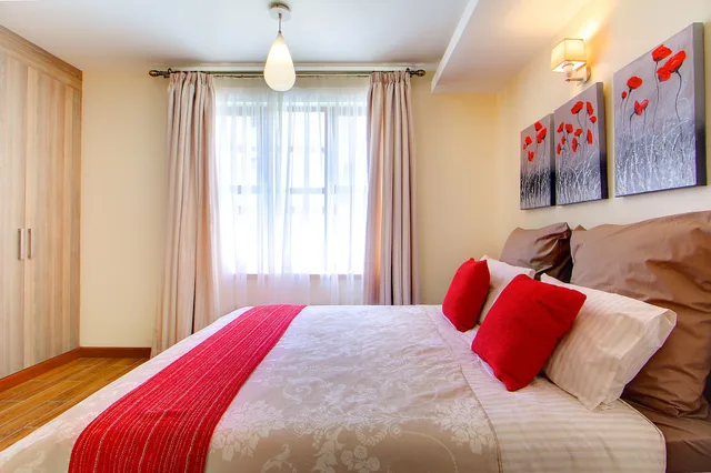 غرفة تنفيذية بسريرين كوين بغرفتي نوم، FEDHA RESIDENCES 4/10