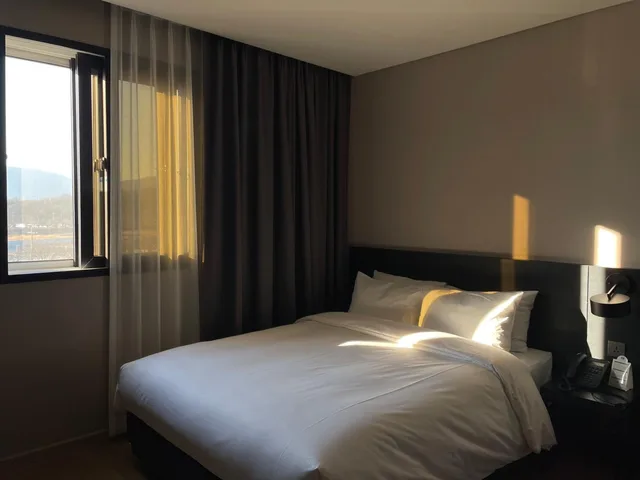 غرفة قياسية بسرير مزدوج، Rivertain Hotel Gyeongju 2/10