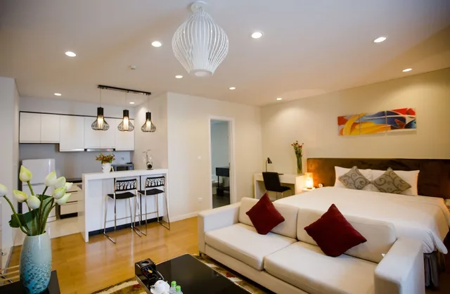 غرفة تنفيذية بسرير مزدوج، My Way Hotel Residence 6/10