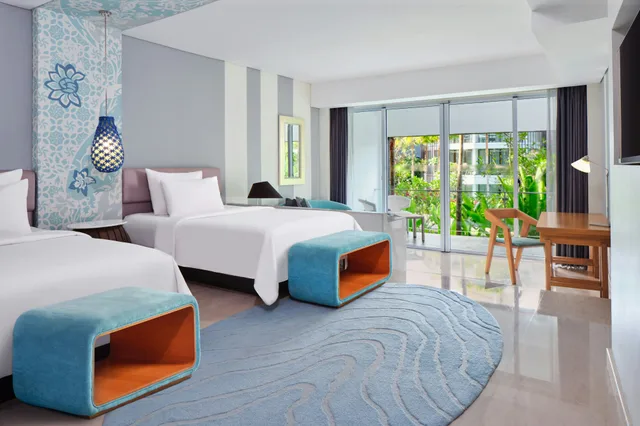 غرفة بسرير مزدوج، Le Meridien Bali Jimbaran Hotel 1/2