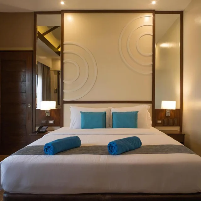 غرفة ديلوكس بإطلالة على الحديقة، Parklane Bohol Resort and Spa 1/10