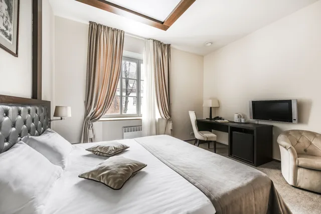 غرفة عائلية بثلاثة أسرّة، Amberton Cozy Hotel Kaunas 1/3