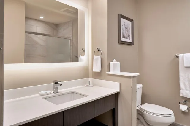 غرفة قياسية بسرير كينج مع أريكة، Fairfield Inn & Suites by Marriott Airdrie 7/10