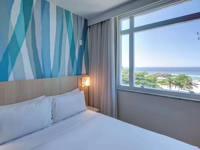 غرفة سوبيريور بسرير مزدوج بإطلالة على البحر، Mercure Rj Barra Da Tijuca 5/10