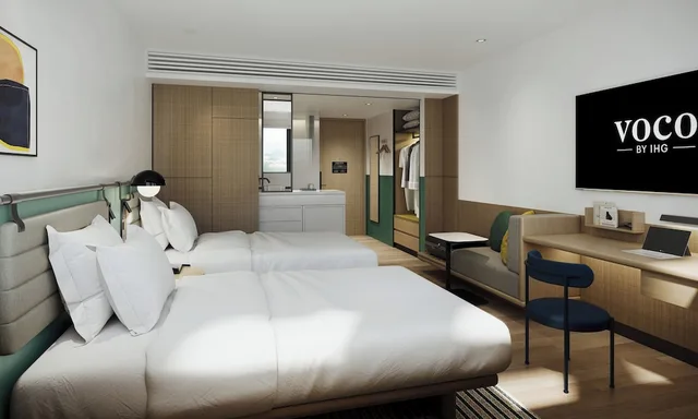 غرفة ديلوكس بسرير فردي، voco Bangkok Surawong by IHG 2/6