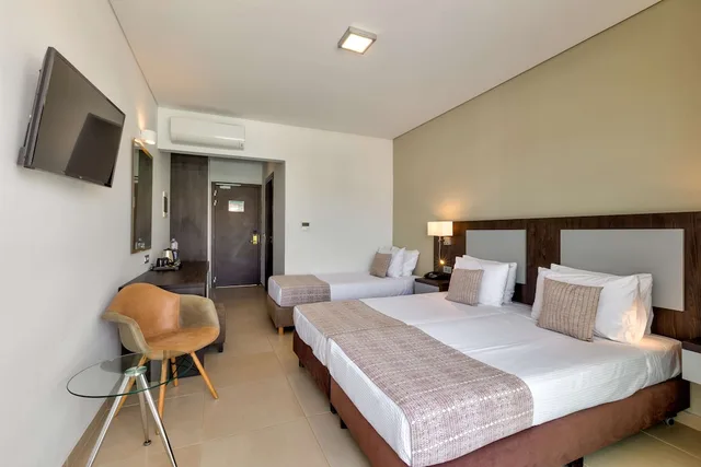 Superior, Triple, 1 Double and 1 Single Bed, Land View، White Olive Premium Laganas 2/7