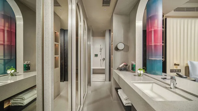 غرفة بريميوم بسرير كينج، Hotel Indigo Zhuhai Xiangzhou by IHG 10/10