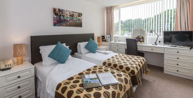 غرفة بسريرين منفصلين، La Collinette Hotel 5/8