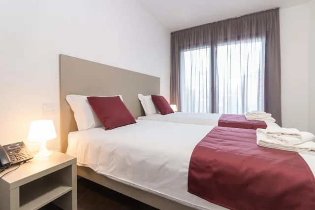 غرفة ثلاثية بشرفة، Cascina Fossata Hotel Residence 7/10