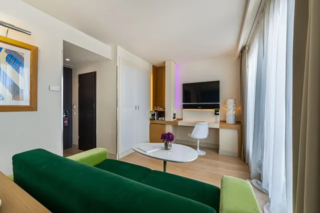 استوديو ديلوكس بسرير كوين بشرفة، Hotel N Vy 3/5