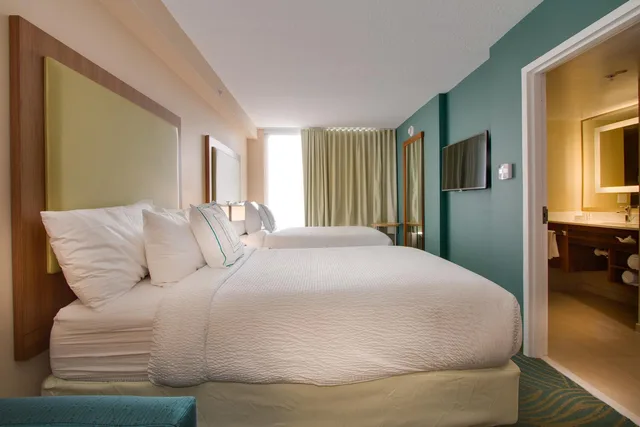 جناح بسريرين مزدوجين مع أريكة، SpringHill Suites Orlando Lake Buena Vista South 2/5