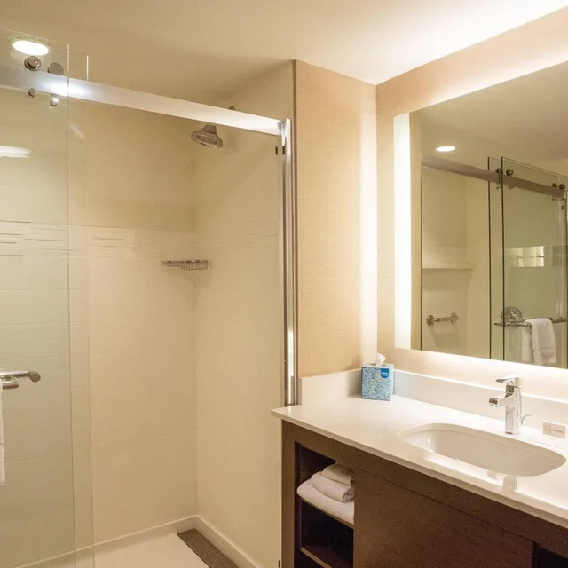 استوديو بسرير كوين مع أريكة بحوض استحمام لذوي الإعاقة، Residence Inn By Marriott Seattle University District 4/6