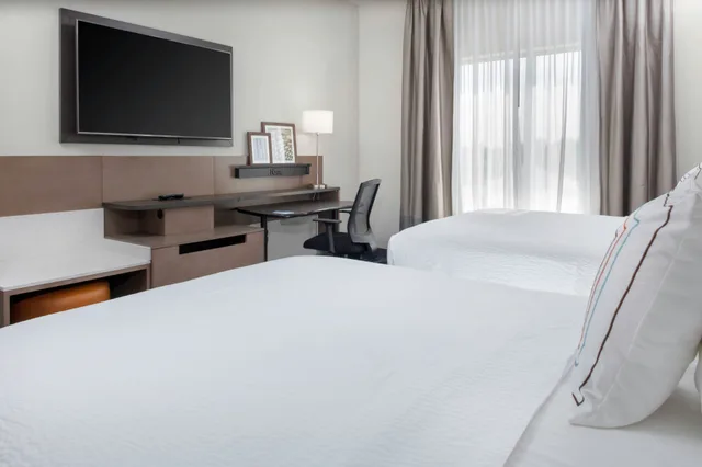 غرفة بسريرين كوين، Fairfield Inn and Suites Charlotte Pineville 2/3