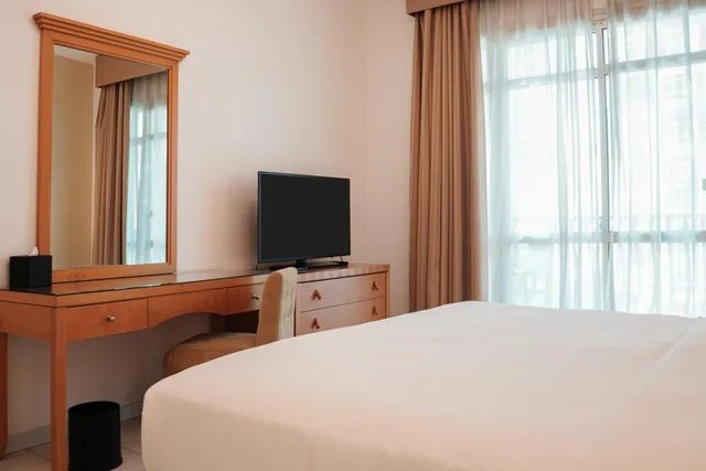 شقة بسرير كينج بـ3 غرف نوم، Swissotel Al Murooj Dubai 7/9