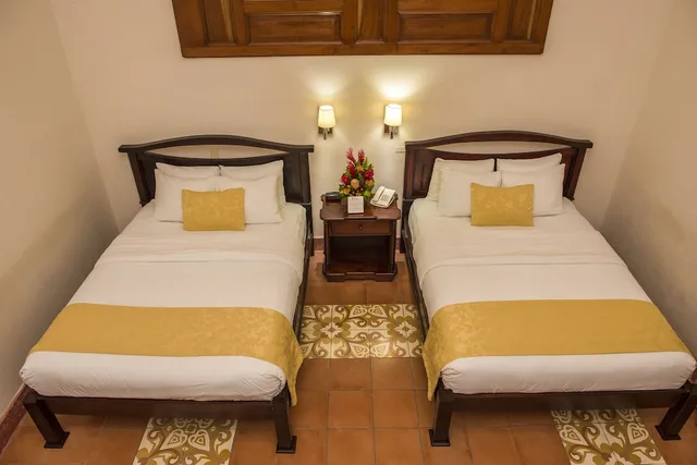 غرفة سوبيريور بسريرين كوين بإطلالة على الحديقة، Real La Merced Hotel 3/5