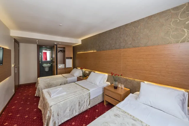 غرفة قياسية ثلاثية بثلاثة أسرّة، Erbazlar Hotel 1/7