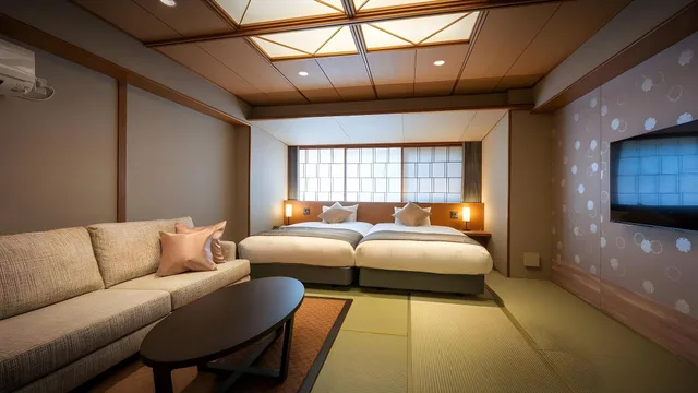 Renovated, Japanese, Modern, Type B, Twin Beds، Hagihime No Yu Eirakukan 1/1