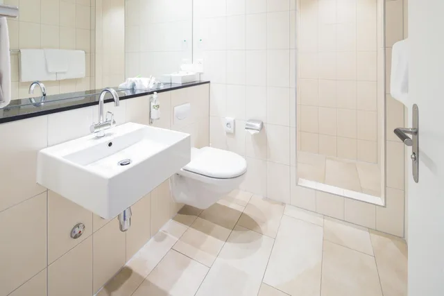 غرفة بزنس بسرير مزدوج أو سريرين منفصلين، Hotel Schweizerhof Basel 8/10