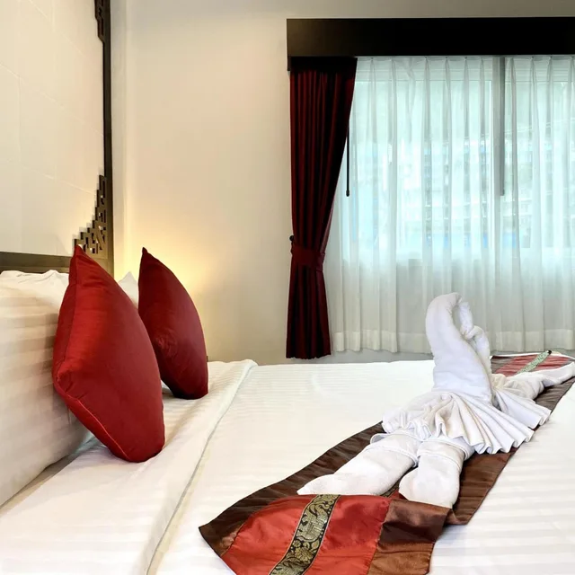 غرفة ديلوكس بسرير مزدوج، Sunny Beach Hotel 4/10
