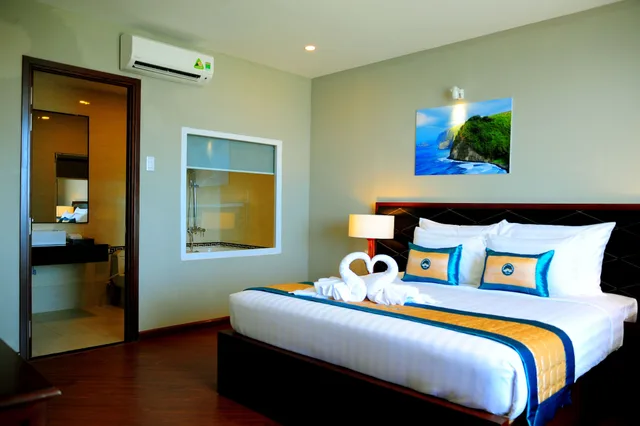 غرفة ديلوكس بسريرين منفصلين بإطلالة على الحديقة، Sandunes Beach Resort Spa 4/8