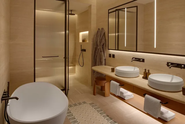 جناح ركني بسرير كينج، Six Senses Rome 2/3