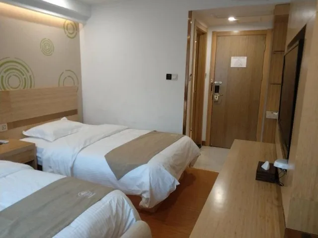 غرفة بسريرين منفصلين، GreenTree Inn Chongqing Fuling District Xinghua Middle Road Business Hotel 1/1
