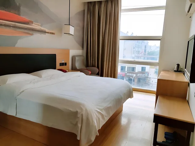 غرفة بزنس بسرير مزدوج، Thank Inn Plus Hotel Suzhou Kunshan Foxconn 1/1