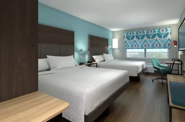 غرفة بسريرين كوين لذوي الإعاقة، Tru by Hilton Liberty Kansas City 1/1