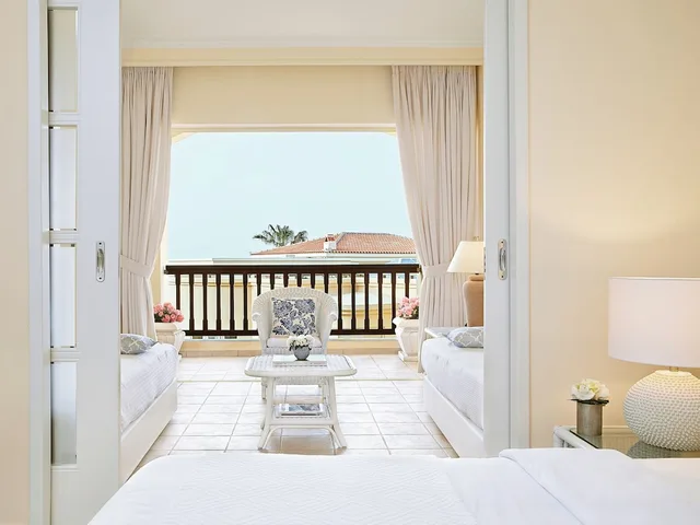 Family, King Bed, Sea View, 2 Sofa, Grecotel Marine Palace & Aqua Park 3/4