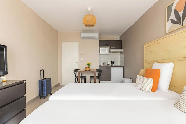استوديو بسريرين منفصلين، Appart City Confort Toulouse Aeroport Cornebarrieu 5/10