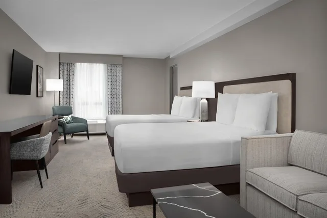 Junior Suite, Studio, 2 Double Beds، Hilton Philadelphia Airport 2/7