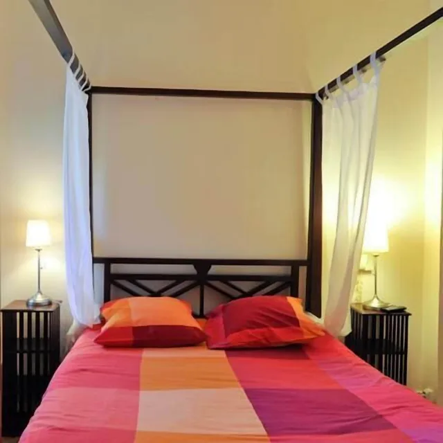 غرفة بسرير مزدوج بحوض جاكوزي، Hôtel La Résidence Manoir De La Salamandre 4/7