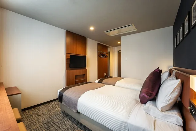 Renovated, Standard, Twin Beds، Hotel Mystays Kanazawa Castle 2/3