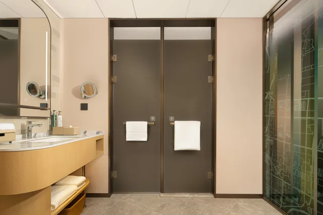 غرفة ديلوكس بسرير كينج، Hilton Garden Inn Hangzhou Fuyang Fuchun 4/4