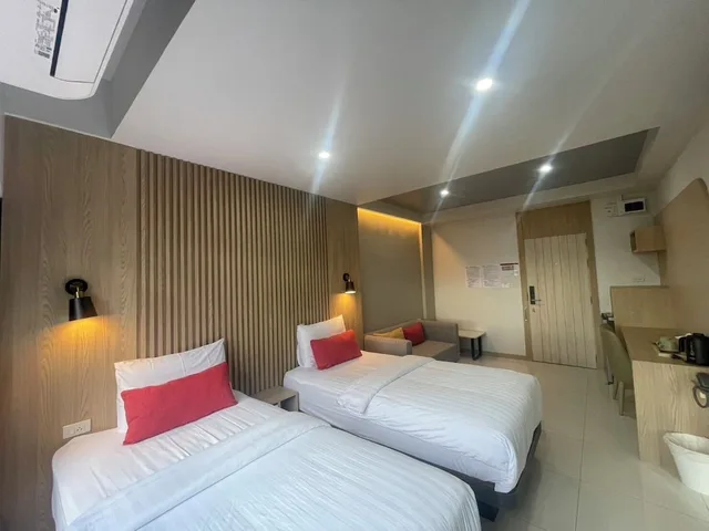 غرفة ديلوكس بسريرين منفصلين، Bangkok Mystay Hotel Rangsit 2/10