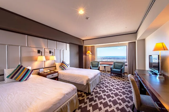 غرفة بريميوم كومفورت بسريرين منفصلين، Okura Act City Hotel Hamamatsu 1/1